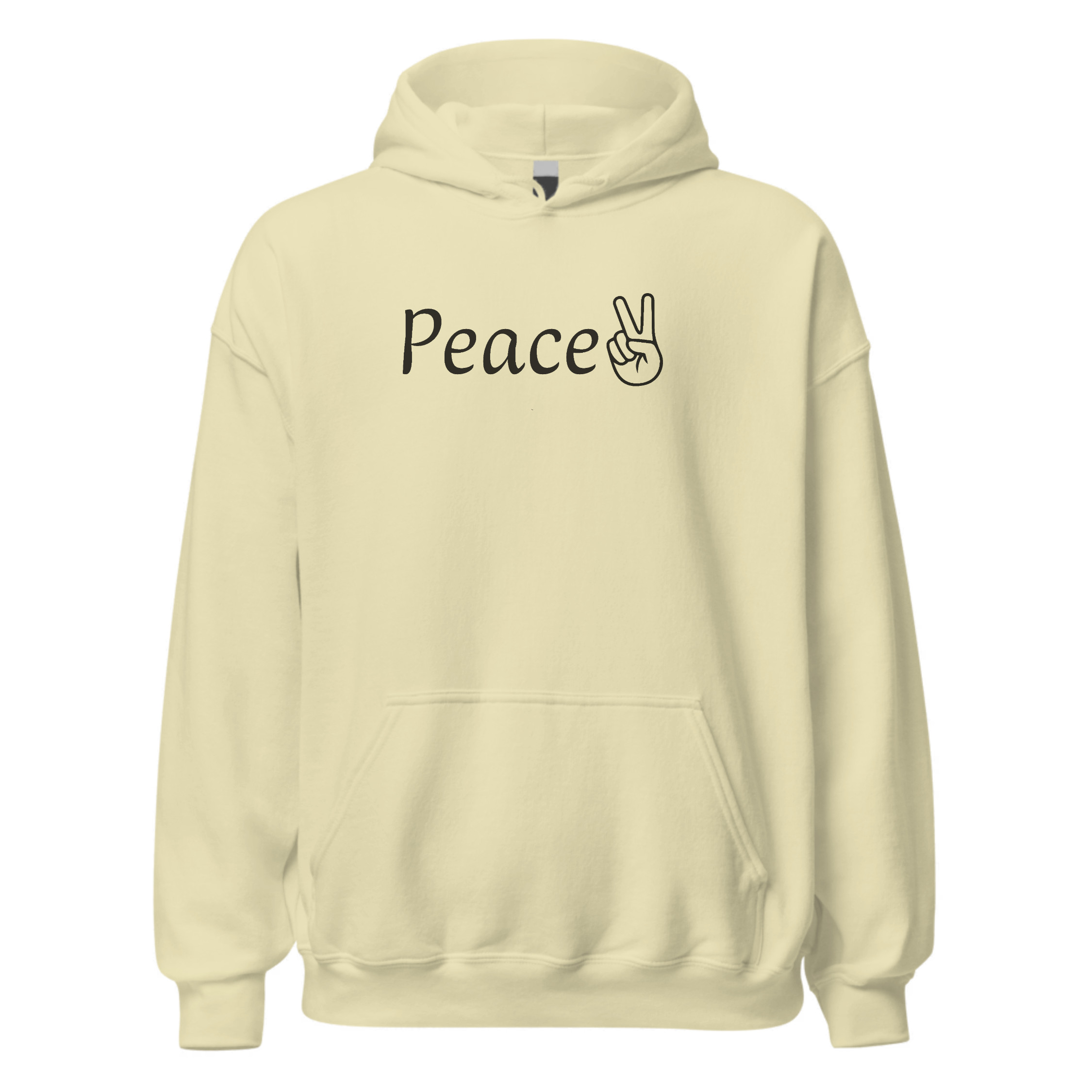Oversize Hoodie Peace