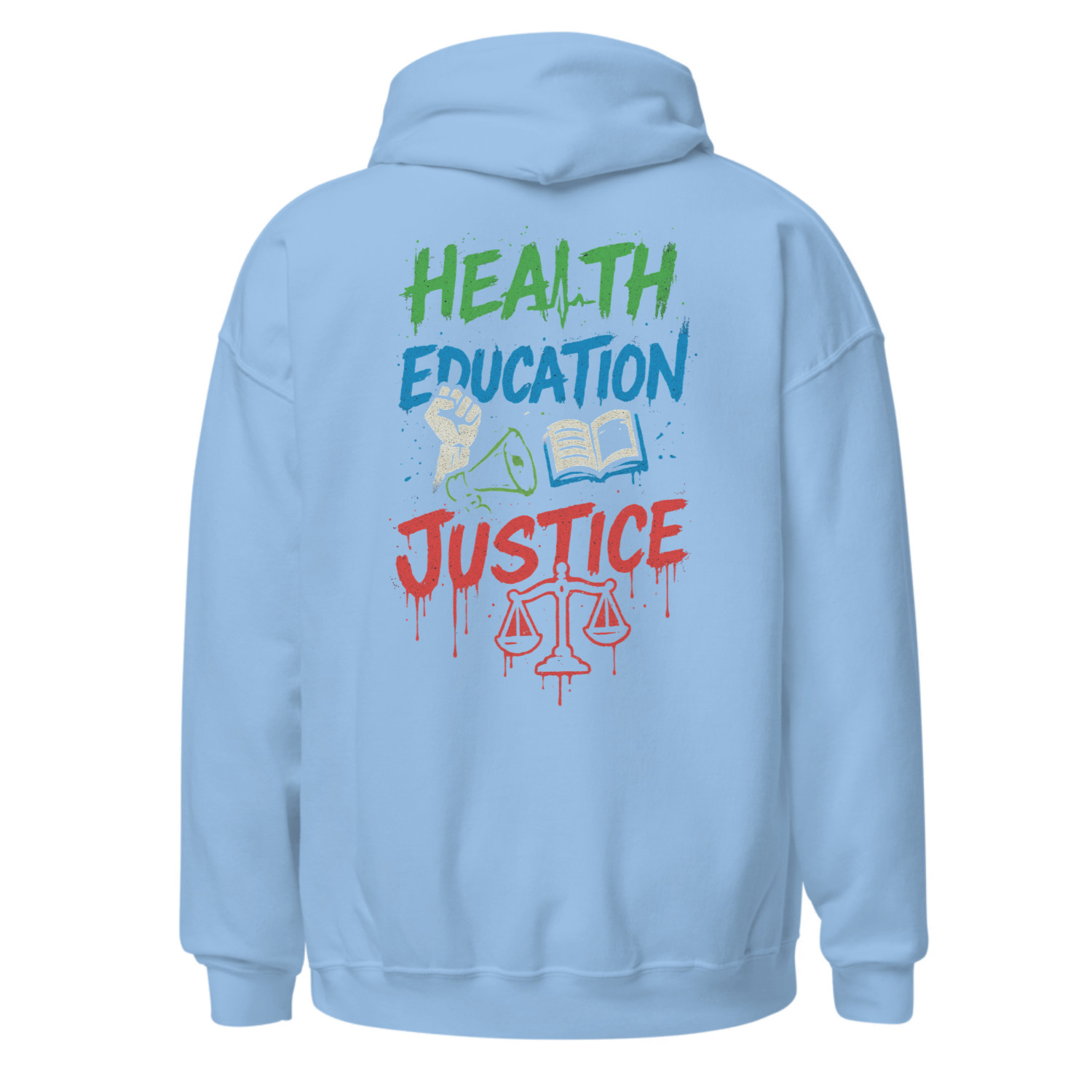 Hoodie Black for Justice