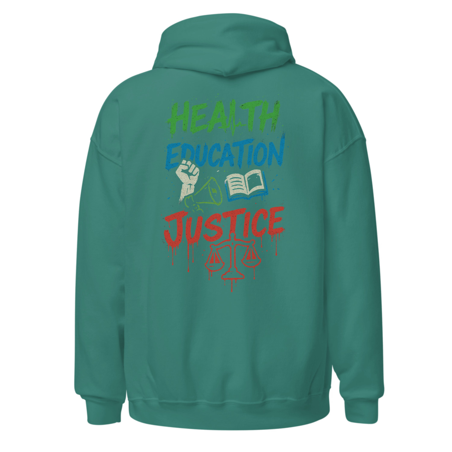Hoodie Black for Justice