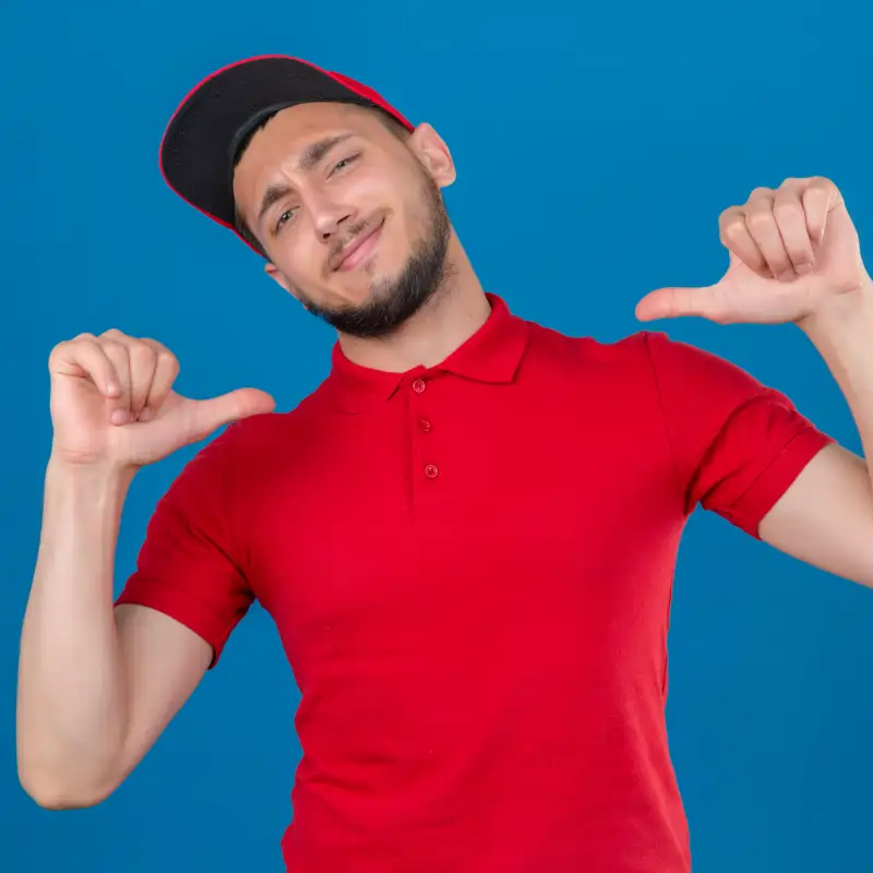 T-shirt Polo Demi Manche