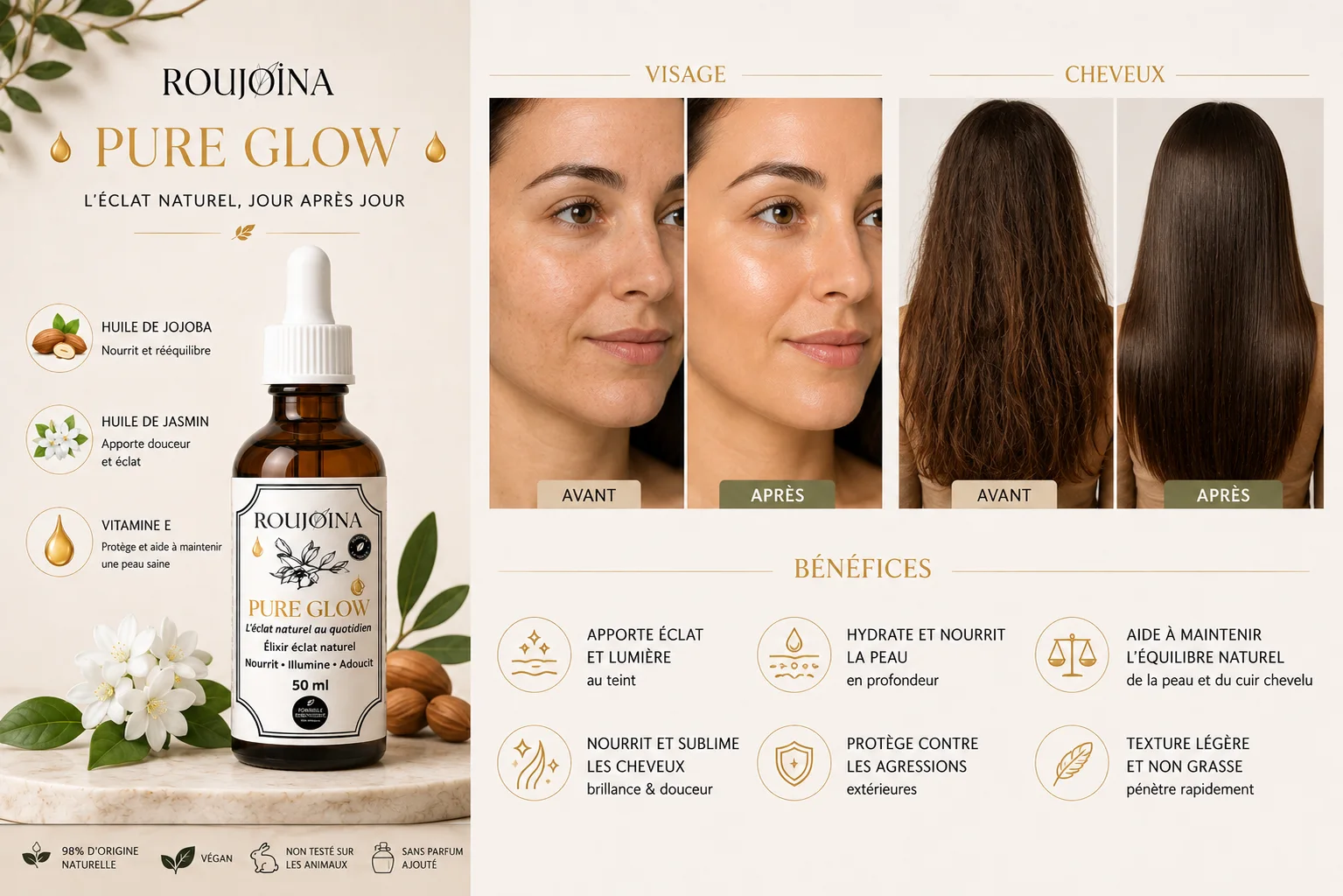 PURE GLOW – ROUJOiNA
