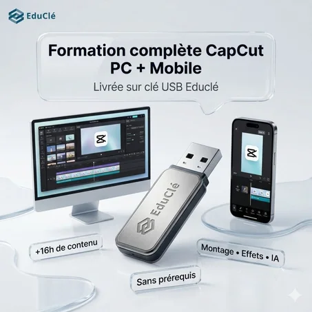CapCut PC + Mobile : La Formation Complète de A à Z