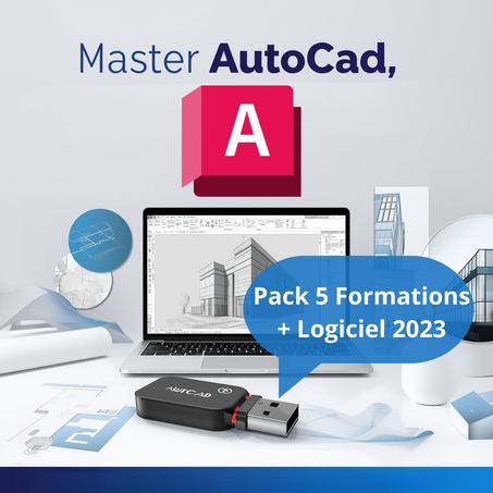 AUTOCAD de A à Z : Le Pack Ingénieur & Architecte – 5 Formations + Logiciel
