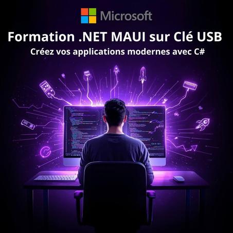 Formation .NET MAUI sur Clé USB – Développez vos applications mobile