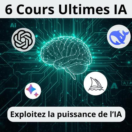 🚀 Maîtrisez l’Intelligence Artificielle : 6 Formations Premium sur Clé USB