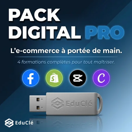 Pack Digital pro 2026 - Le E-Commerce à porté de main