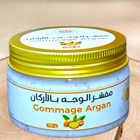 Gommage visage d'argan 100g