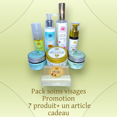 Pack soin visage