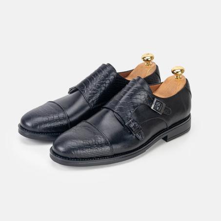 5314 chaussure en cuir Noir