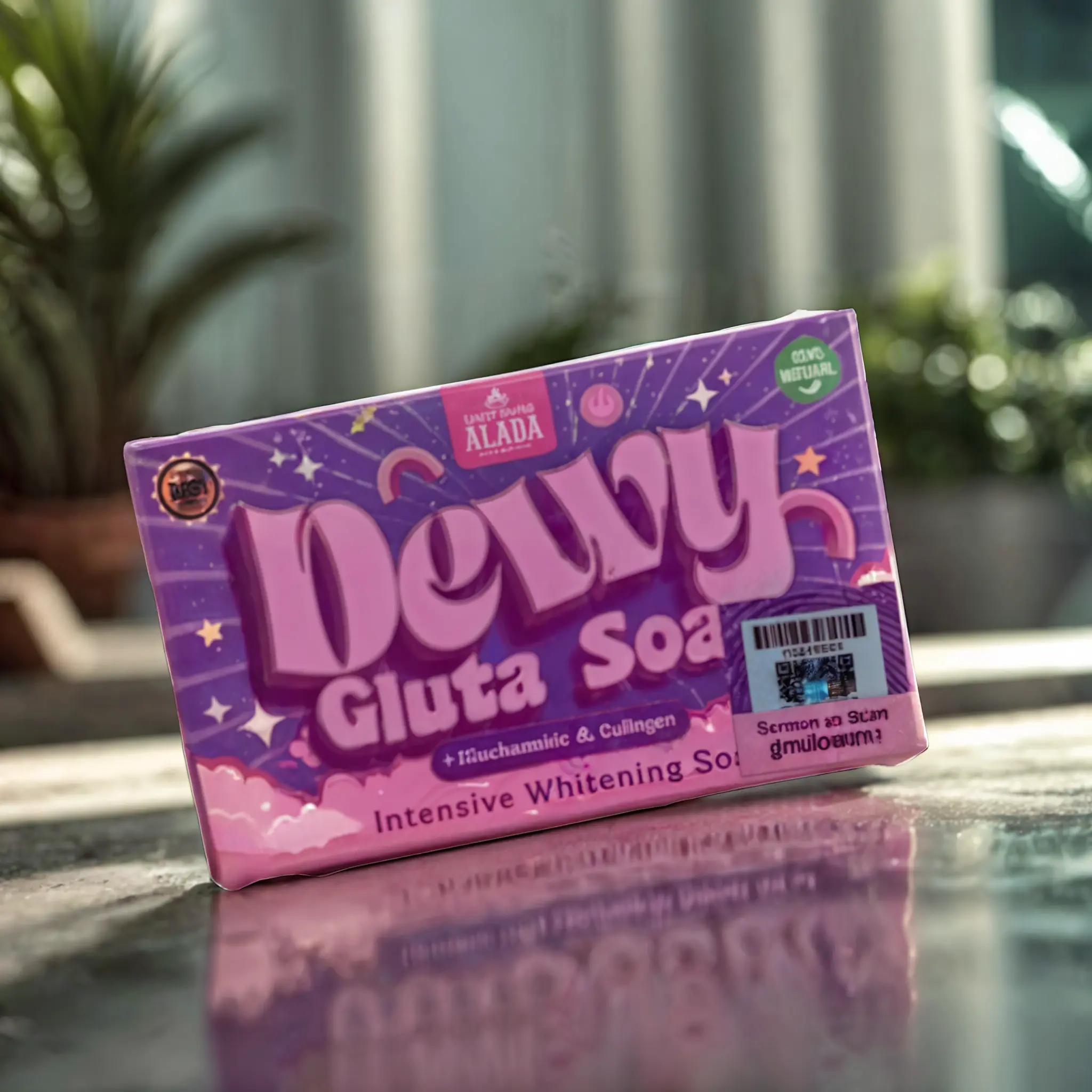 صابون التفتيح المرطب Alada Dewy Gluta Soap من تايلاند