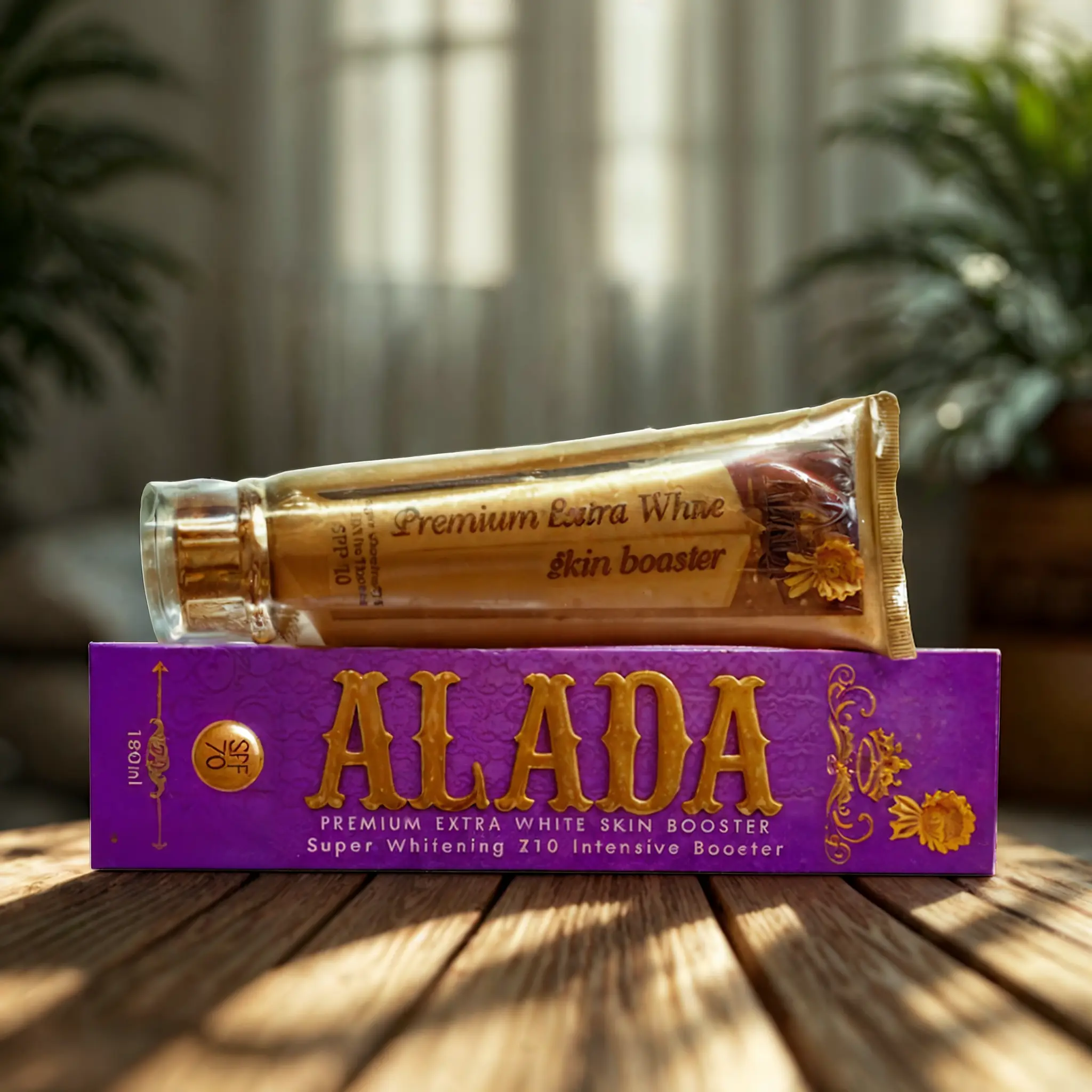 كريم ألادا Skin Booster لتفتيح البشرة + واقي شمس