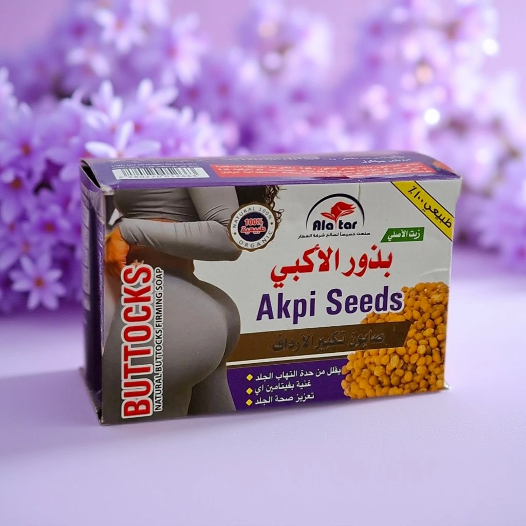 صابونة تكبير وشد المؤخرة ببذور الأكيبي