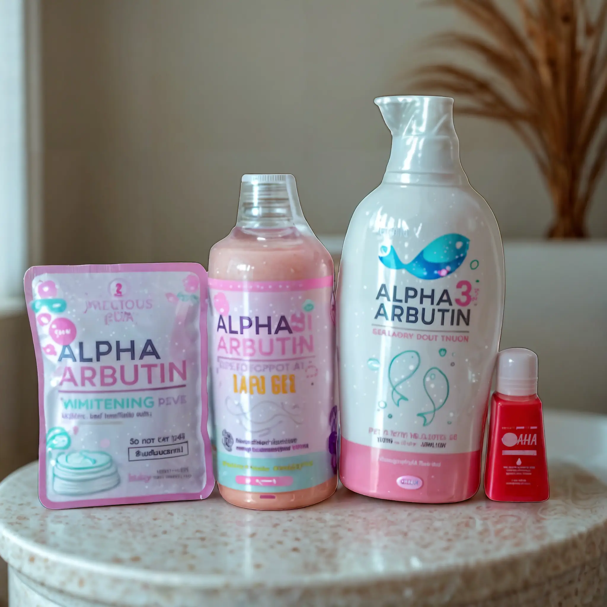 باك Alpha Arbutin الكامل لتفتيح البشرة ✨