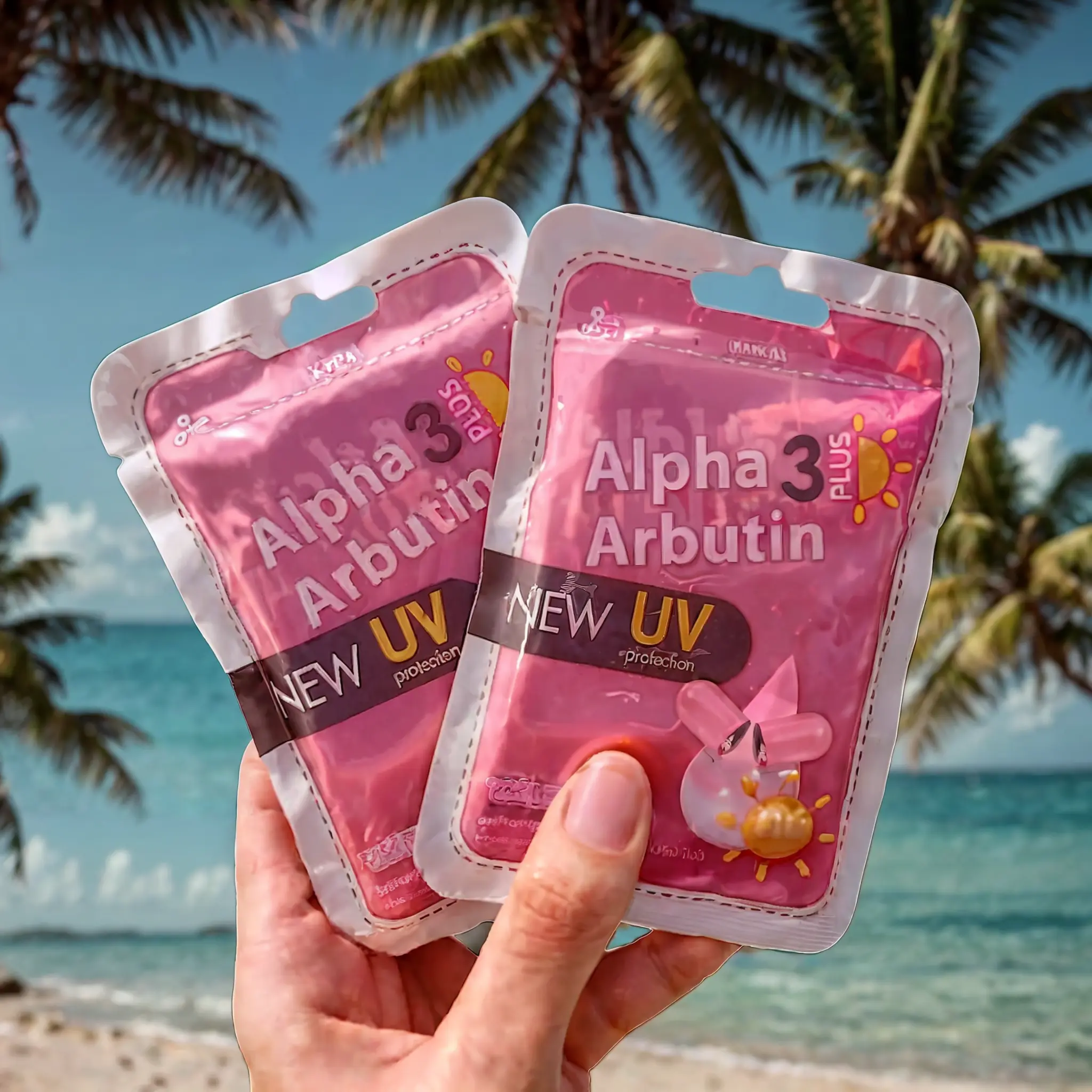 حبوب Alpha Arbutin للتفتيح ✨