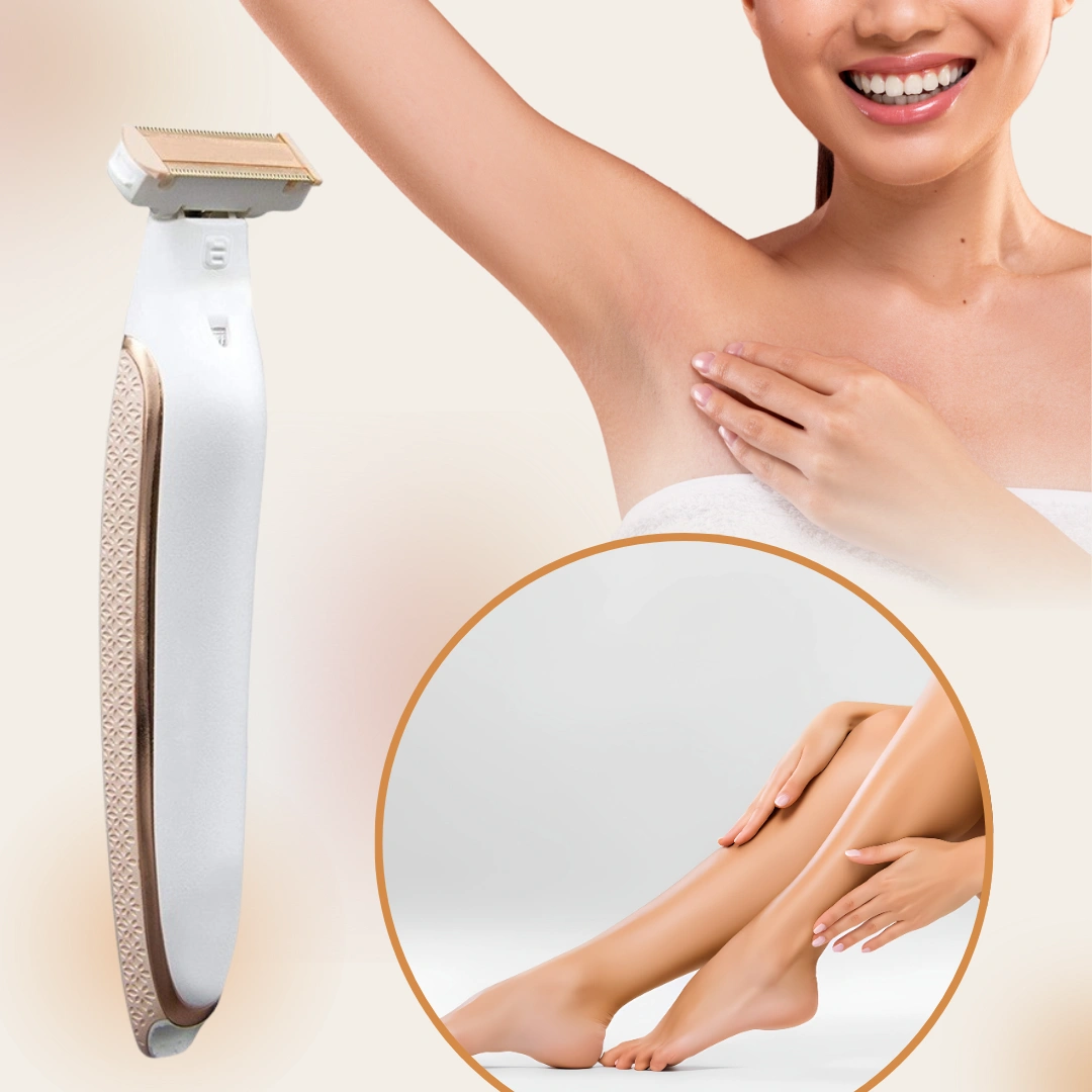 ماكينة ®GlamShave قابلة للشحن – ملمس حريري في دقائق