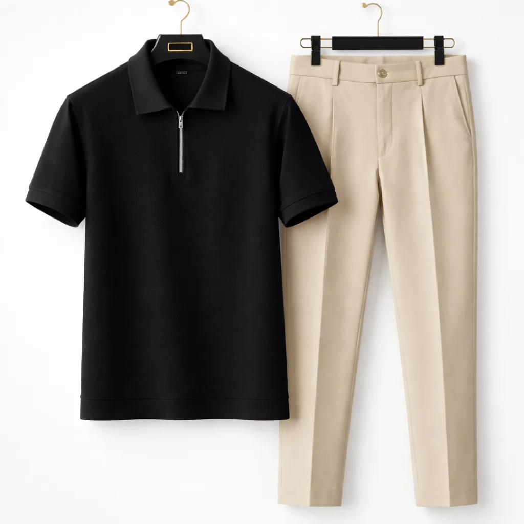 Set Noir Beige Classique