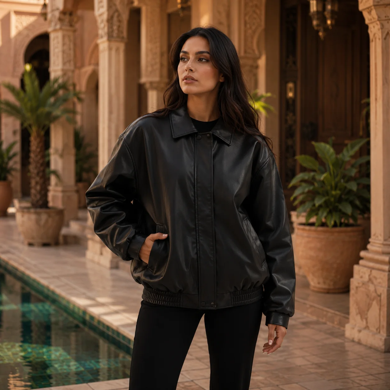 LEATHER JACKET