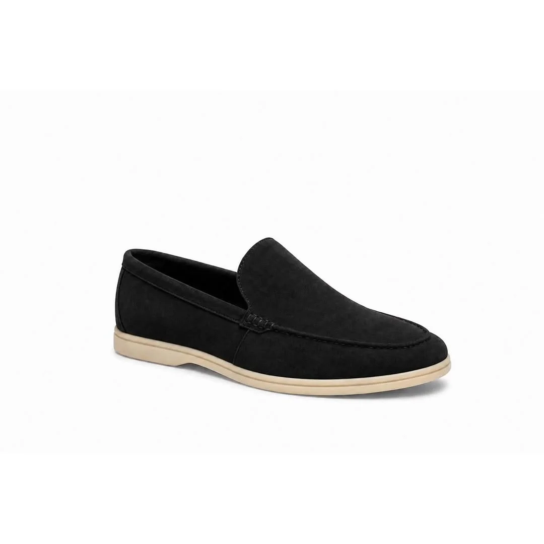 SUEDE LOAFERS