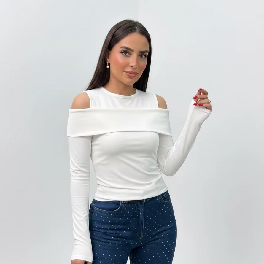 TOP COLD SHOULDER
