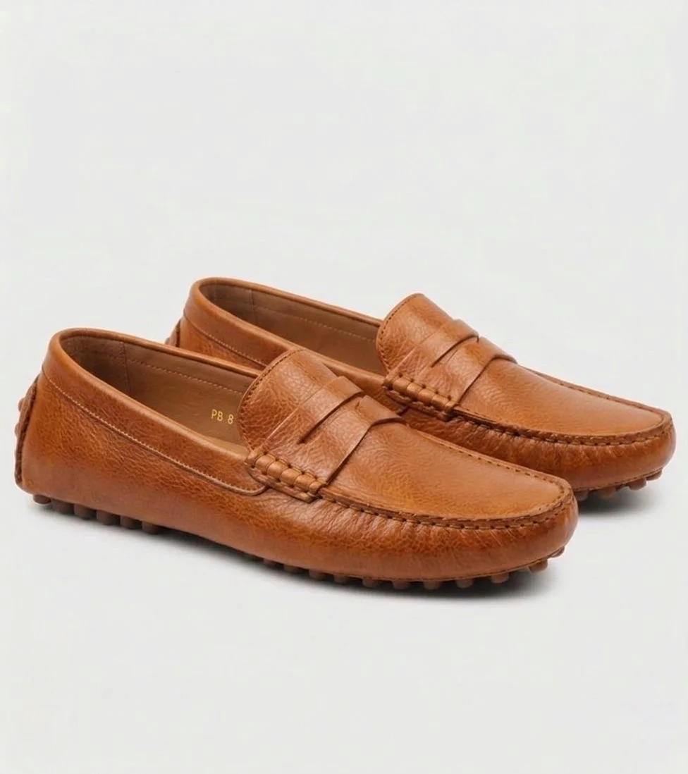Leather Loafers
