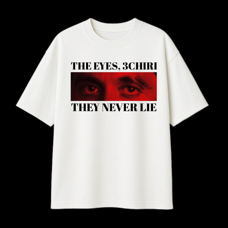 THE EYES 3CHIRI, THEY NEVER LIE