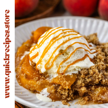 PEACH CRISP RECIPE