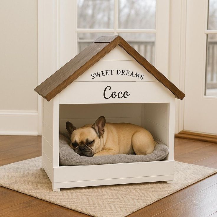 Niche d’intérieur pour chien