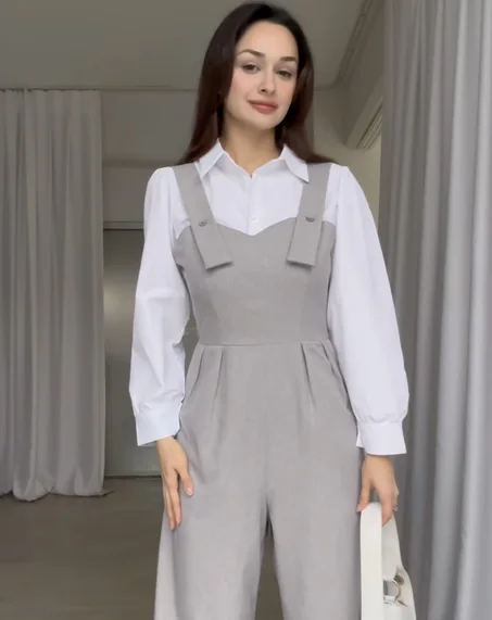 SALOPETTE avec chemise