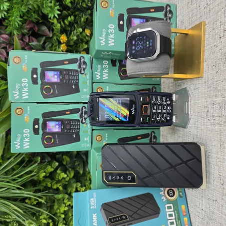 هاتفpower bank + smart watch + wikoo🔥😍