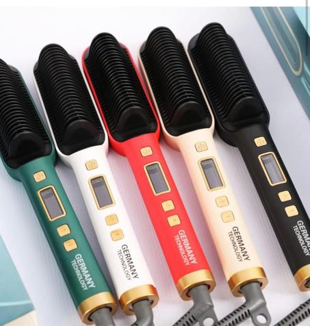 مشط حراري ومسرح للشعر، 3 في 1