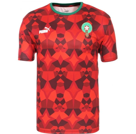 قميص المنتخب المغربي الأساسي النسخة الاحترافية 2024/26