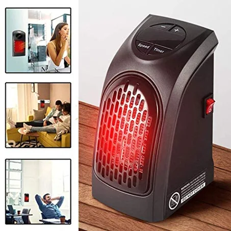 Mini Handy Heaters Small Electric Fan Office Home Handy Heater