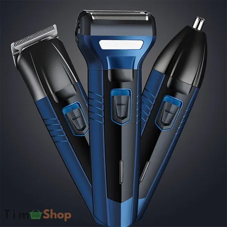 Daling Tondeuse cheveux - 3 en 1 - Rechargeable -DL-9029 Bleu