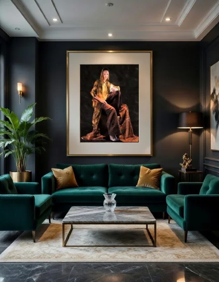 Femme en Caftan marocain Bougie Portrait Beldi, photo prise par Fréderic Charpentier