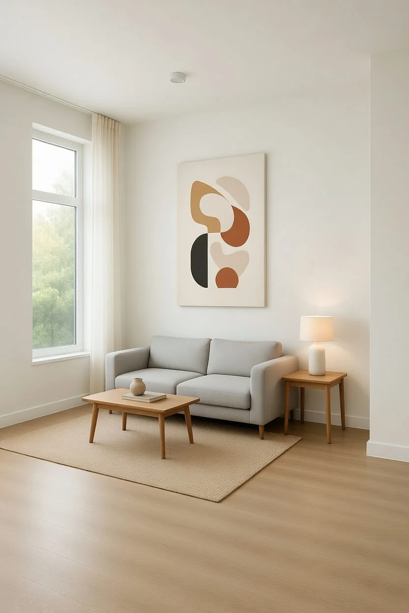 Canvas Premium Formes Abstraites Beige Terracotta Art Boho