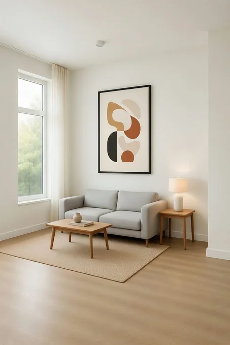 Canvas Premium Formes Abstraites Beige Terracotta Art Boho