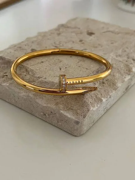 💛BRACELET CLOU PERLE