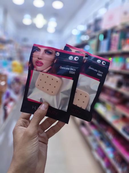 éponge fond de teint poudre