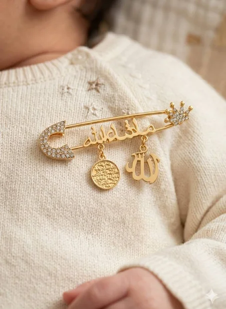 Broche bebe nouveau ne  a