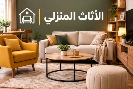 الأثاث المنزلي