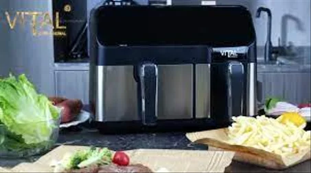 مقلاة هوائية انزو الايطالي سعة 10 لتر