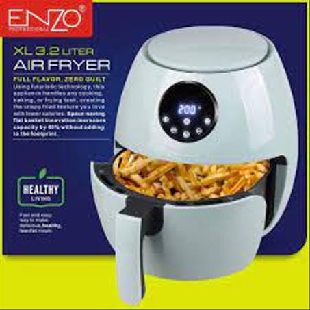 مقلاة هوائية انزو الايطالي سعة 3.2 لتر