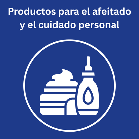 Productos para el afeitado y el cuidado personal