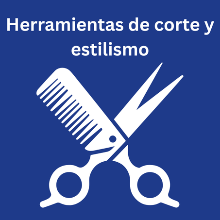 herramientas de corte y estilismo
