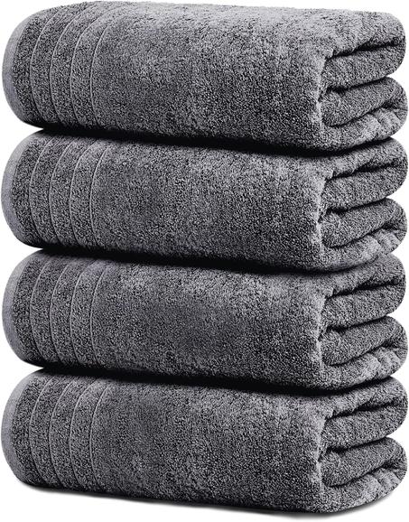 Tens Towels – Juego de toallas de 13.27 oz/yd² (450g/m²), paquete de 2 unidades, paquete de 4 unidades, paquete de 6 unidades, paquete de 8 unidades, paquete de 12 unidades, toallas de baño, 