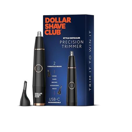 Dollar Shave Club Recortadora de precisión Style Detailer | Recortadora para nariz, orejas, cejas y patillas