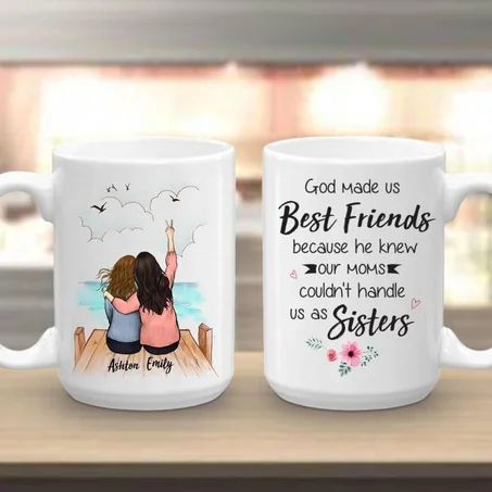 Memorable Best Friend Birthday Gifts Ideas graphic design Mug