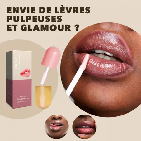 Huile repulpant pour Lèvres
