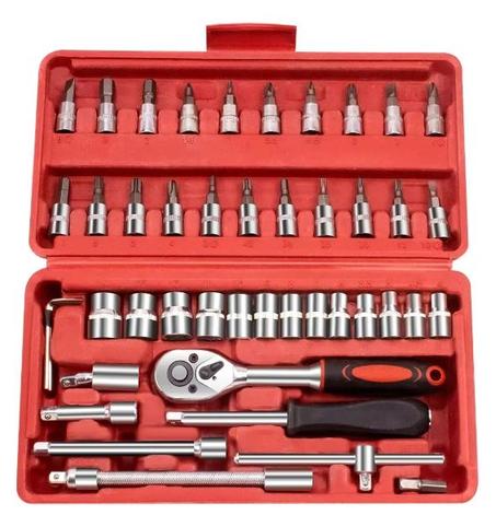 طقم مفاتيح ربط 46 قطعة