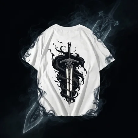تشيرت اوفر سايز    Black Sword